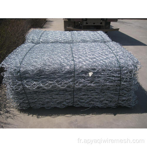 Galvanisé Hexagonal Hole Stone Cage Gabion